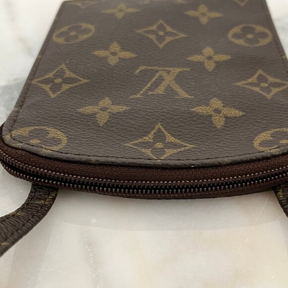 Louis Vuitton 1988 Monogram Pochette Secret M45484 – Vintage Collector’s Piece - Picture 4 of 9